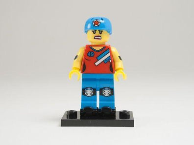 LEGO Minifigure-Roller Derby Girl-Collectible Minifigures / Series 9-COL09-8-Creative Brick Builders